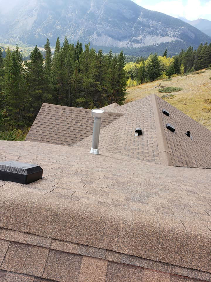 A home after our roof repair in Lethbridge