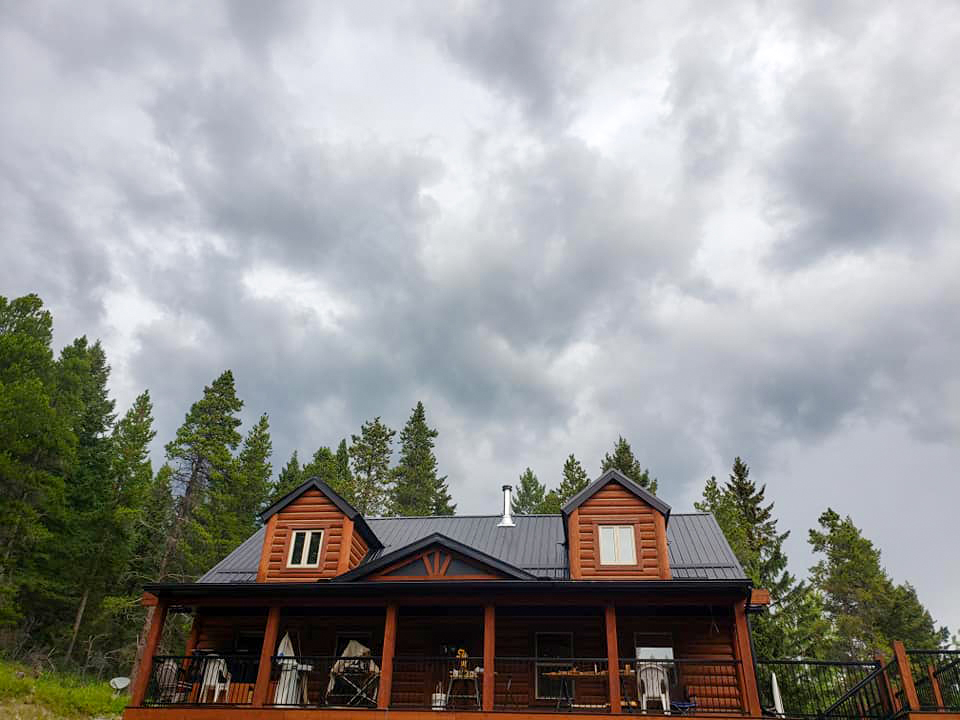 A home after our roof repair in Lethbridge